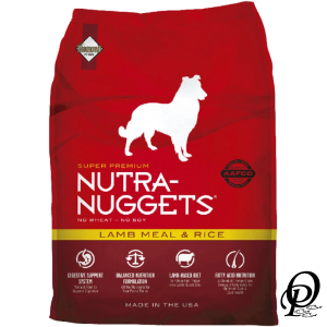 Nutra Nuggets Lamb Meal & Rice – Fórmula de harina de cordero y arroz para perros Adultos