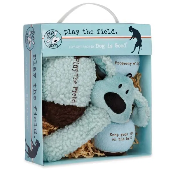 DOG IS GOOD PLAY THR FIELD GIFT PACK