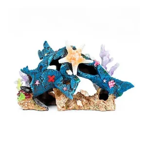 PENN PLAX BLUE PLANE CORAL SCAPE