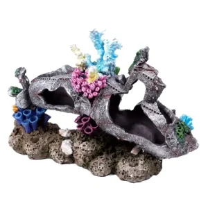 PENN PLAX GREY SUBMARINE CORAL SCAPE