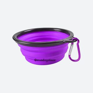 Plato plegable portátil para tus mascotas