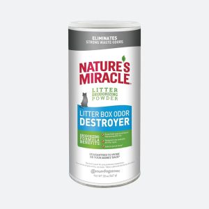 Polvo destructor de olores para arenero Nature’s Miracle