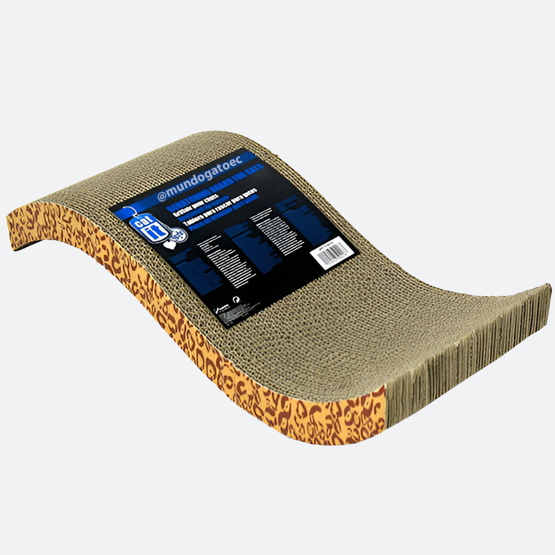 Rascador con Catnip en forma de S – Catit