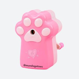 Sacapuntas de manivela con forma de patita