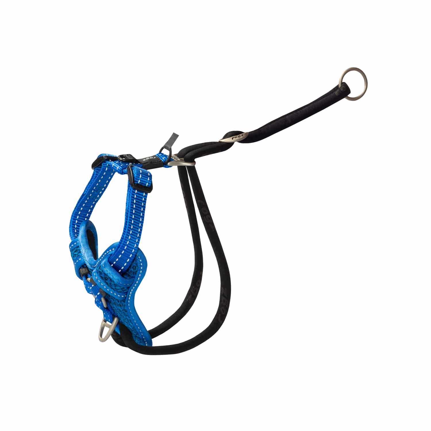 Arnes antitirones para perro Stop-pull Rogz color azul