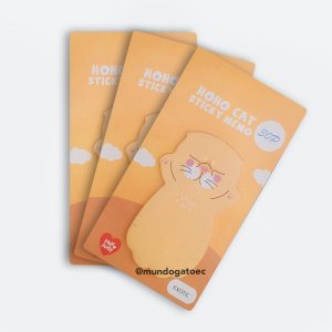 Notas con forma de gatito