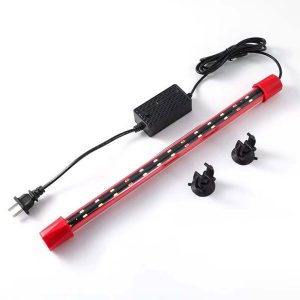 Tubo LED de acuario sumergible T8 de 8W RGB Luz para Acuarios de agua dulce