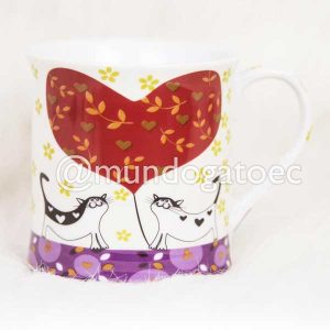 Taza grande de gato