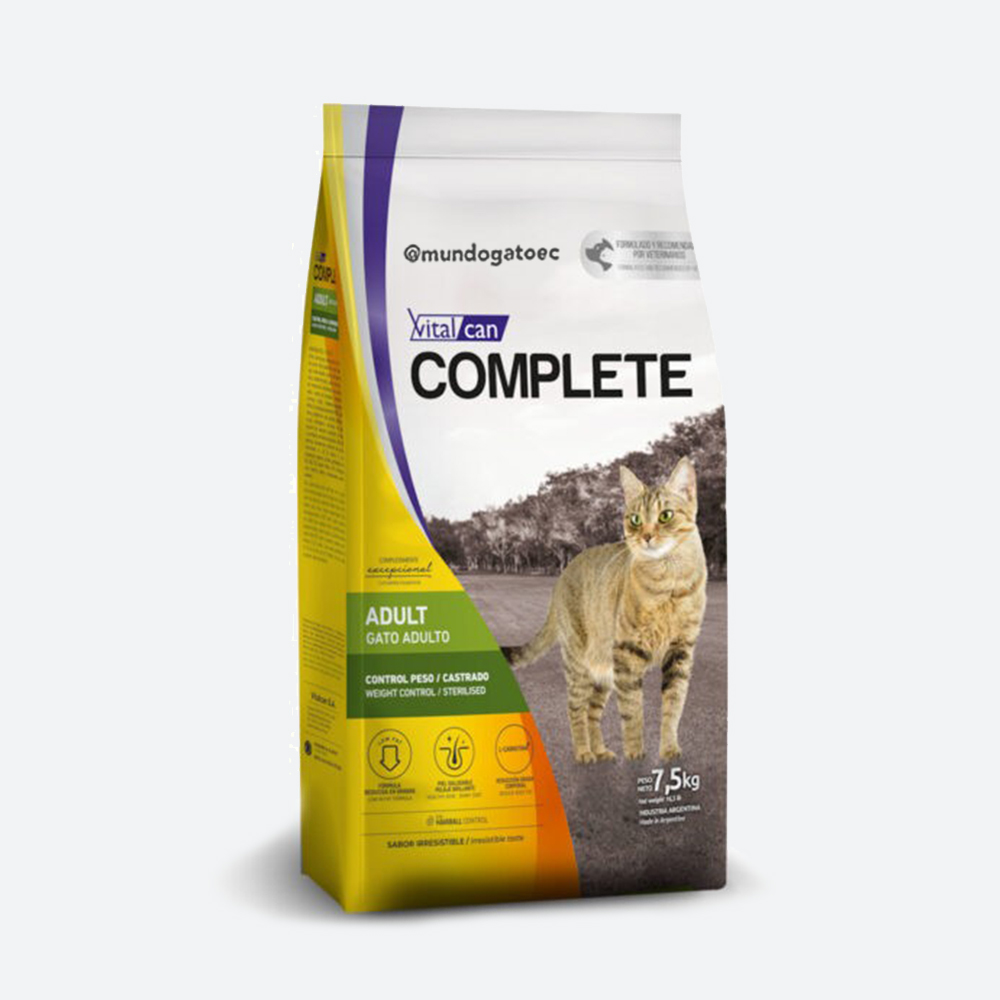 COMPLETE Gato Adulto Esterilizado – 7,5kg