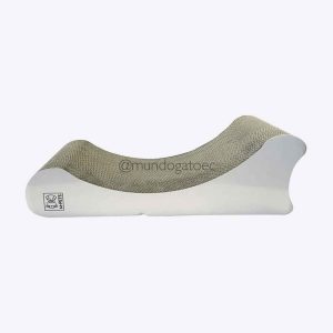 Rascador de cartón para gatos en S