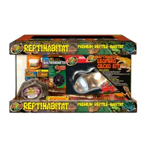 ZOOMED LEOPARD GECKO HABITAT KIT 10GL