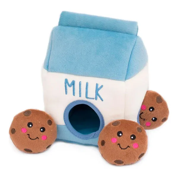 ZIPPY PAWS BURROW MILK AND COOKIES