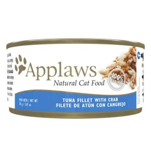 Applaws Para Gatos Filete De Atún Con Cangrejo 70g