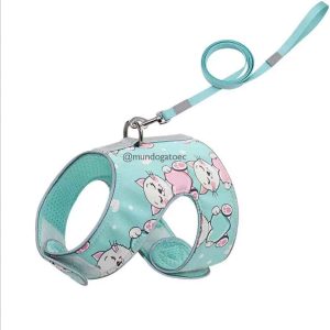Arnes chaleco reflectivo para gatos