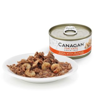 Canagan Lata atún con gambas para gatos jóvenes y adultos