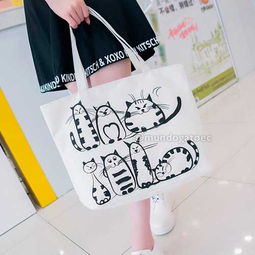 Bolso Gatitos Animados - Imagen 5