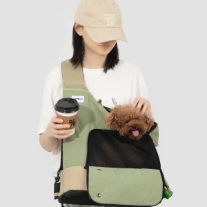 Bolso de transporte para Mascotas con Correa Cruzada