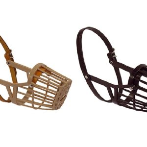 Bozal canasta de plastico