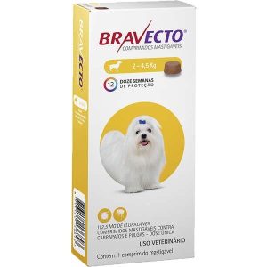BRAVECTO ANTIPARASITARIO PERRO 2 A 4,5 KILOS