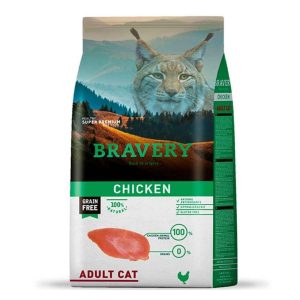 Alimento Bravery Gato Adulto Chicken 7kg