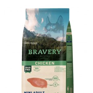 Alimento Bravery Chicken Mini Adult Small Breed 7 Kg