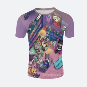 camiseta Gatito Lectores