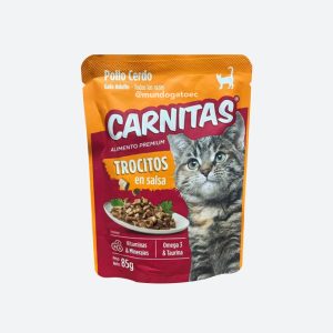 Carnitas Húmedas de trocitos en salsa de pollo y cerdo