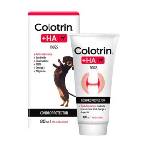 Colotrin +HA 80 g   Apoyo Articular con Acido Hialuronico para Perros y Gatos