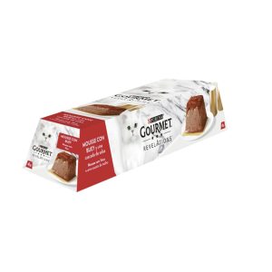 PURINA® GOURMET® Revelations Mousse con buey para gato