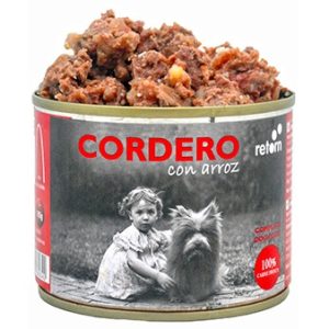 Alimento Húmedo para perro Retorn | Cordero y Arroz 185 gr