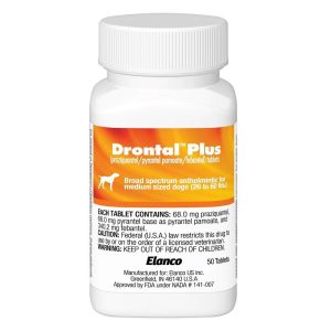 DRONTAL PLUS 10 KG 4 TAB