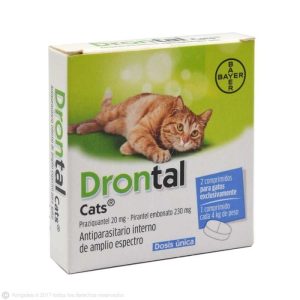 Drontal Cats x 2 Comprimidos
