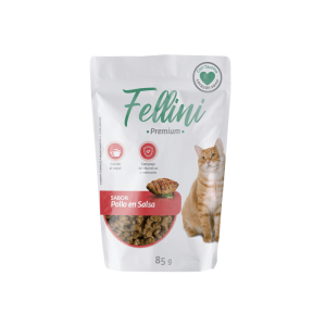 Fellini Snack Humedo Pollo en Salsa