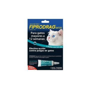Fiprodrag Pipeta Anti Pulgas Gatos 0.5ml
