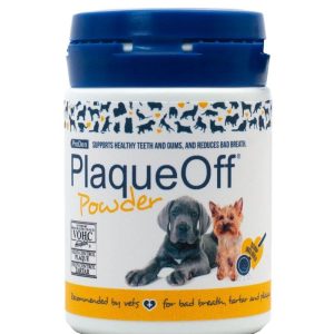 PlaqueOff Polvo Cuidado Dental Perro