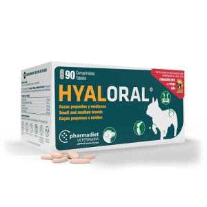 Suplemento Hyaloral Raza Pequeña&mediana 90 Comprimidos