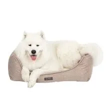 NANDOG BED DESIGNER POPLIN TAN LARGE – 40X 30 IN