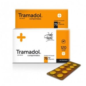 Tramadol John Martin 120 Tabletas   Analgesico para Dolor Cronico en Mascotas