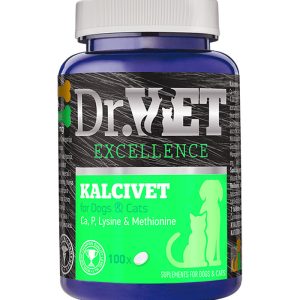 KALCIVET 100 tabletas Suplemento para perros y gatos