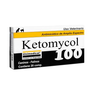 Ketomycol 100 Ketoconazol Caja 20 comprimidos
