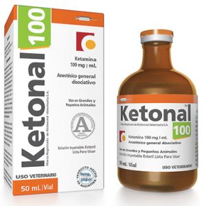 KETONAL 100 Vial Por 50 mL