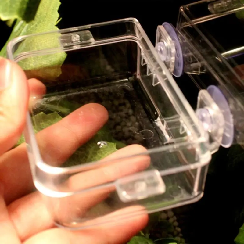 Alimentador de reptiles con ventosa, tazón de agua para reptiles antiescape.