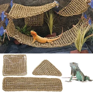 Hamaca de dragón barbudo para Reptiles, tumbona para lagartos camaleónicos, serpientes Gecko, cama para mascotas, columpio.
