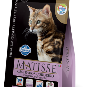 MATISSE CASTRADOS CORDEIRO 7,5KG Alimento para gatos