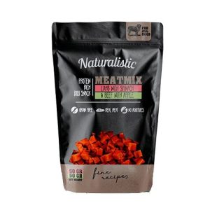 Snack Perro Naturalistic Meatmix Cordero con Espinaca & Vacuno con Manzana 100 gr