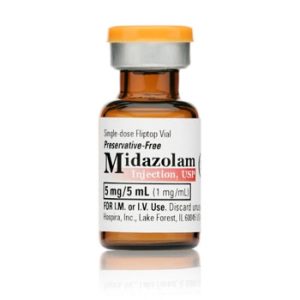 MIDAZOLAM Vial Por 20 mL