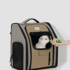 Mochila transportín ultraligera para mascotas