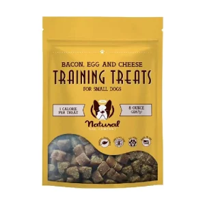 NATURAL DOG COMPANY – TRAINING TREATS FOR SMALL DOGS – BACON. EGGS AND CHEEASE