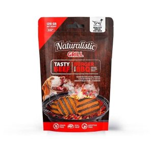 Snack Perro Naturalistic Hamburguesa Grill con Carne de Vacuno y BBQ