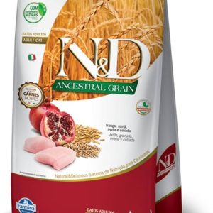 N&D ANCESTRAL FEL FRANGO ADT CAST 7,5KG Alimento para gatos